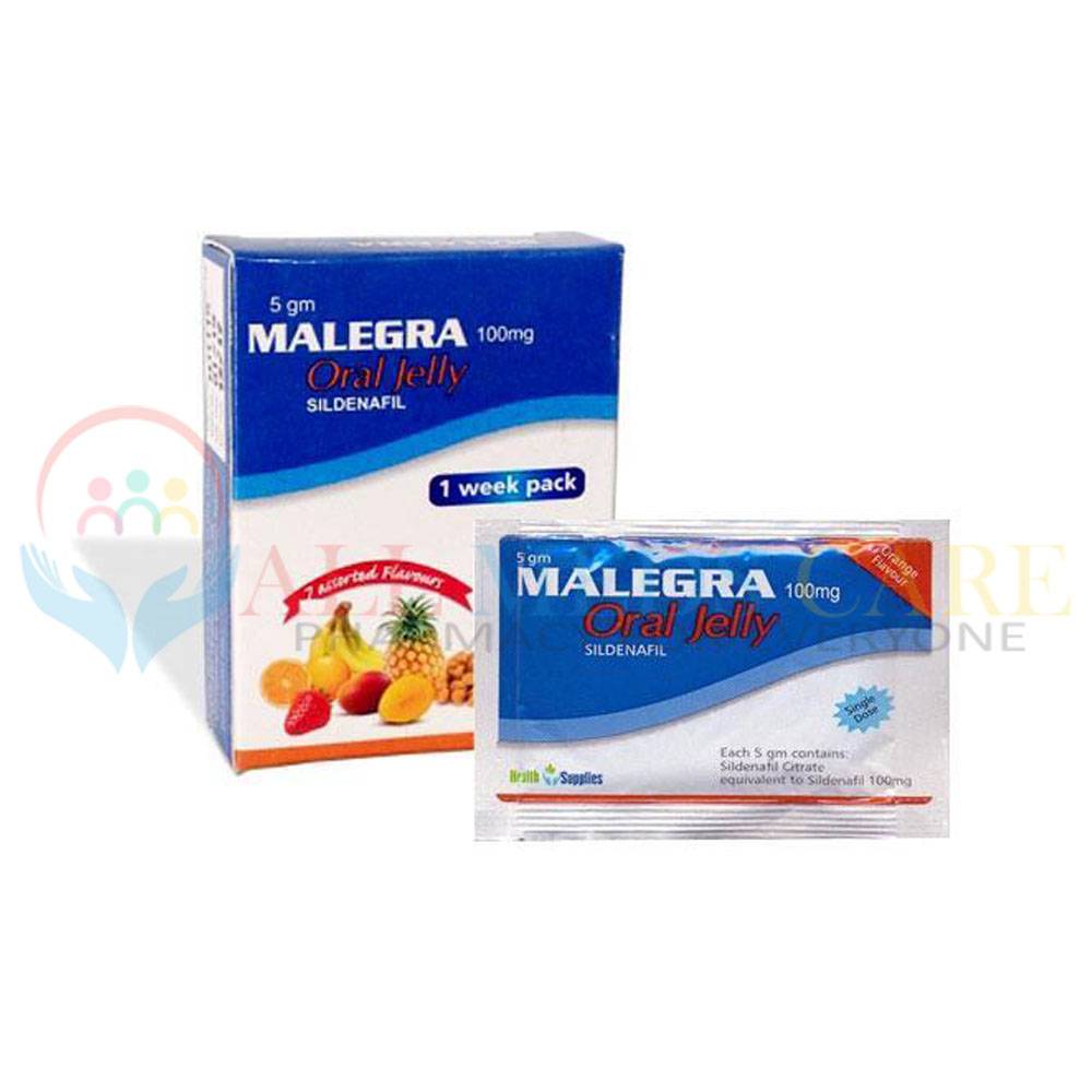 Sildenafil Oral Jelly 100mg Information and Facts