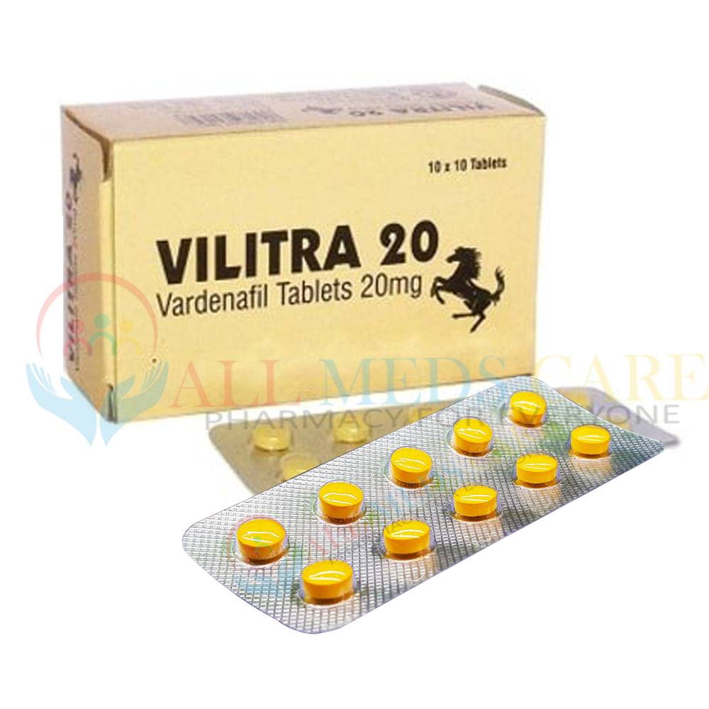 information to Vilitra 20mg ED medicine online