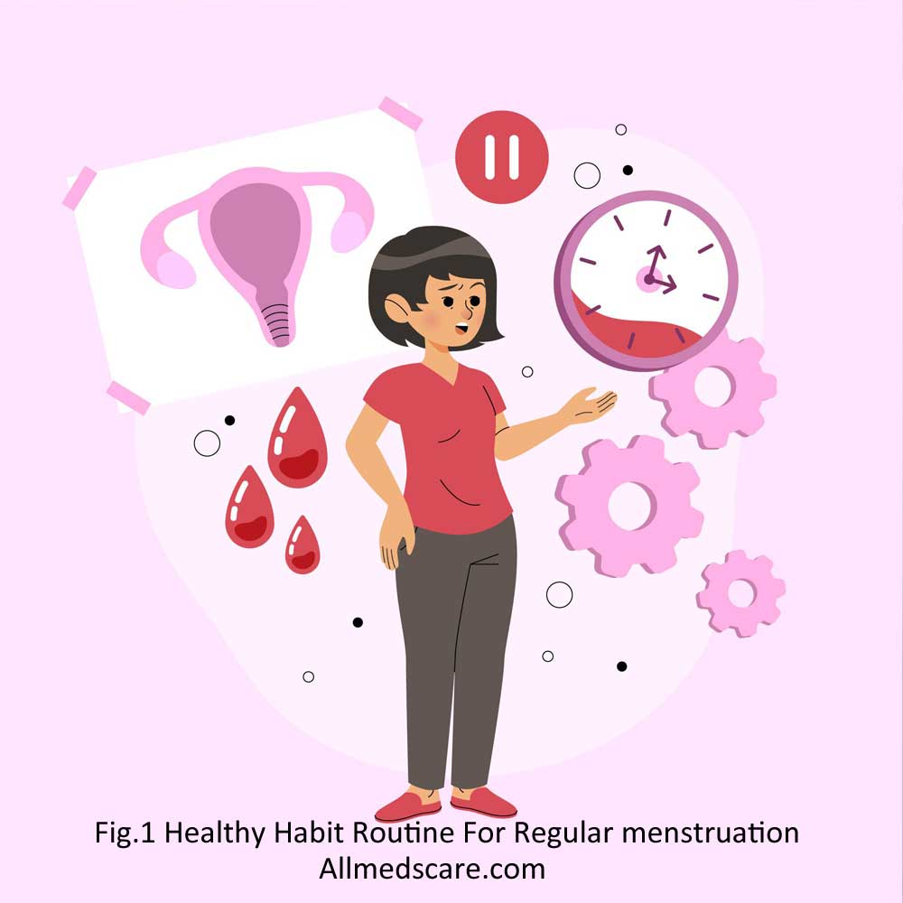 Healthy Habit Routine For Regular menstruation
