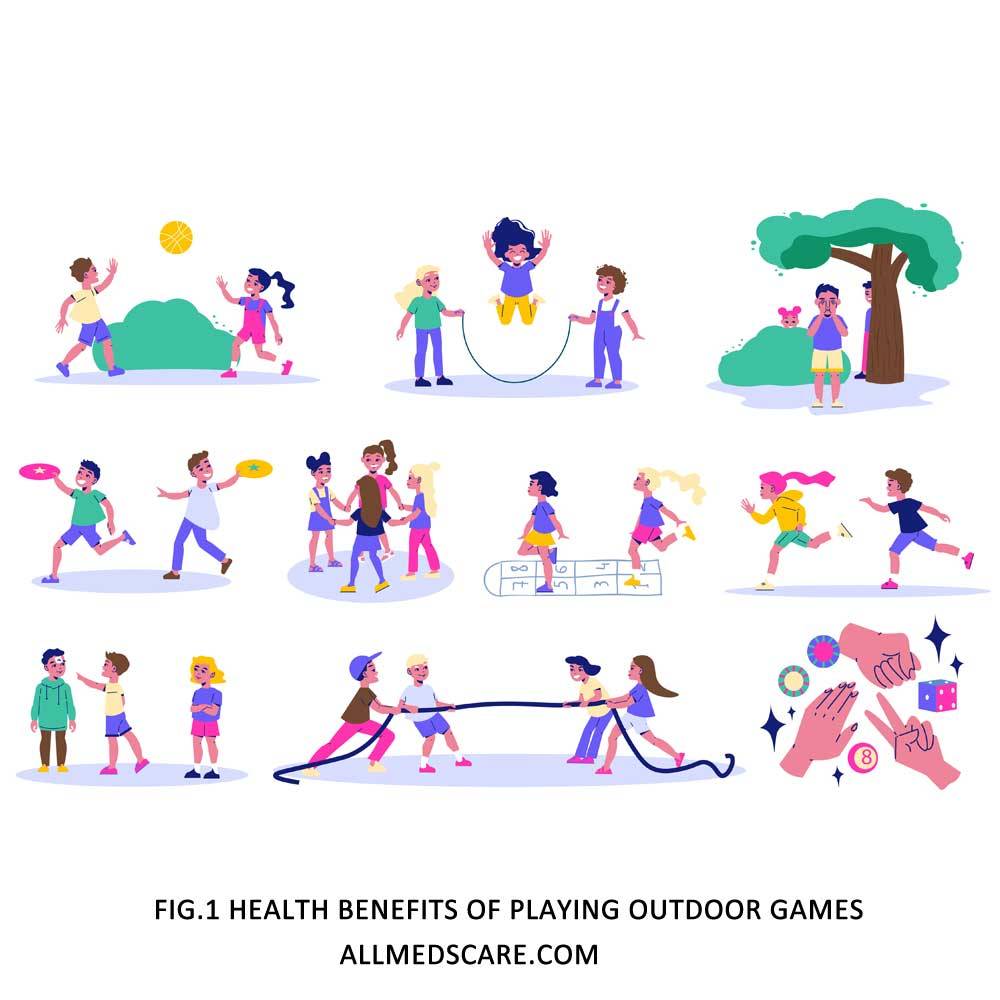 Health benefits of playing Outdoor Games
