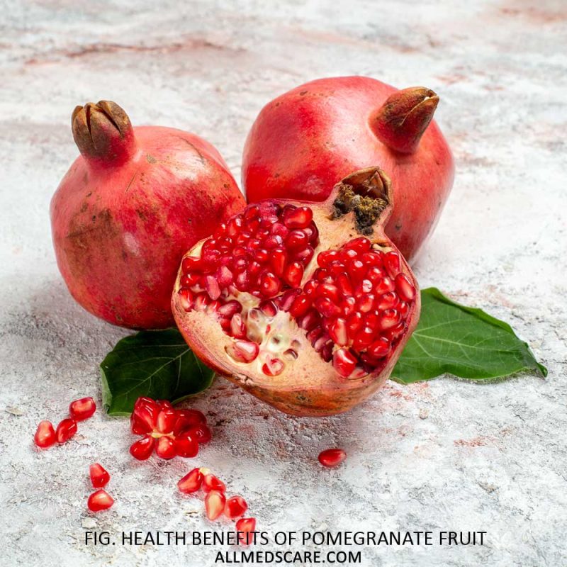 Health benefits of Pomegranate fruit