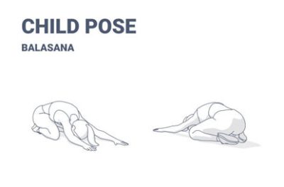 child pose