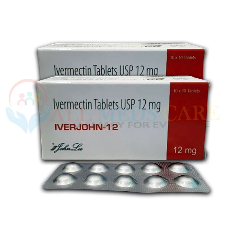 IverJohn 12mg Box & Tablets IverJohn 12mg Box & Tablets