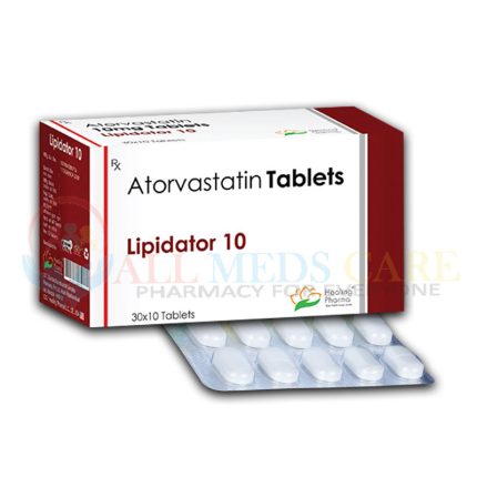 Lipidator 10mg Tablets & Box