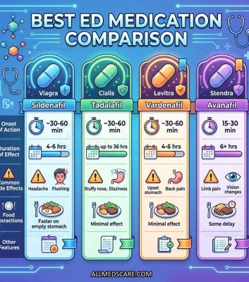 Best ED Medication Comparison
