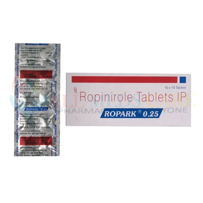 Buy Ropark 0.25mg Ropinirole Tablets Buy Ropark 0.25mg Ropinirole Tablets