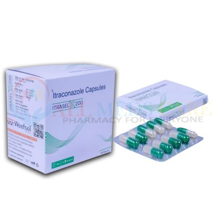 Buy Itrasel 200mg Itraconazole Capsules